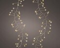 Micro LED telepítés 8 funkcióval Twinkle, Lumineo, 600 cm, 480 LED, arany / meleg fény