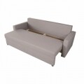 Firenze Lux Beige Kihúzható kanapé 218x85x85 cm + tárolóládával, bézs