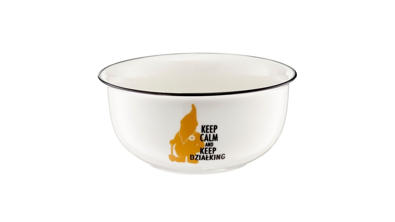 Keep Calm Bowl, Ambition, 14,5 cm, 540 ml, porcelán