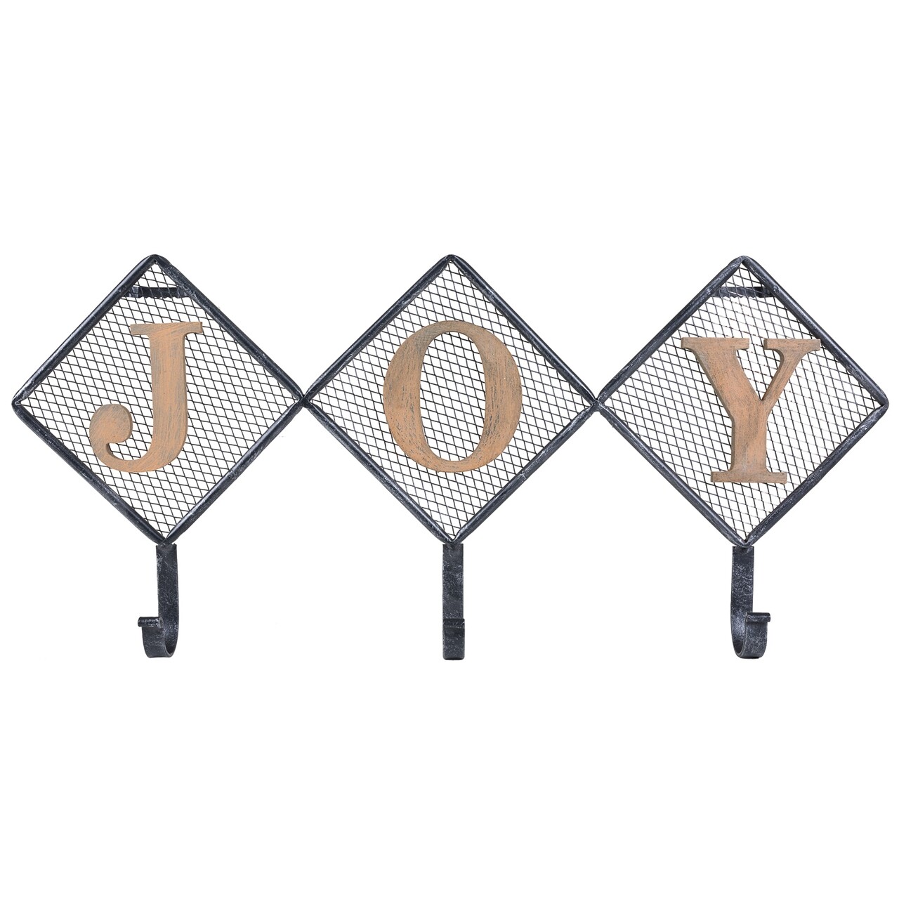 Joy Fogas, Creaciones Meng, 3 akasztóval, 60x28 cm, MDF/fém