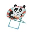 Panda gyermek kerti szék, Decoris, 52x42x48 cm, kék / piros