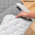 SoFree InnovaGoods Megfordítható védőhuzat 3 üléses kanapéhoz, 275x181 cm, poliészter, szürke