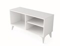 Zisino TV Komód, Kalune Design, 100x35x54 cm, fehér