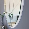 Oglinda decorativa A704, Neostill, 60 cm, argintiu