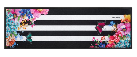 Melli Mello Stripes konyhai szőnyeg, Decorino, 50x150 cm, poliészter, többszínű