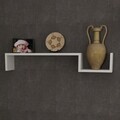 Happy Fali polc, Furny Home, 87.5x14.5x14.5 cm, fehér