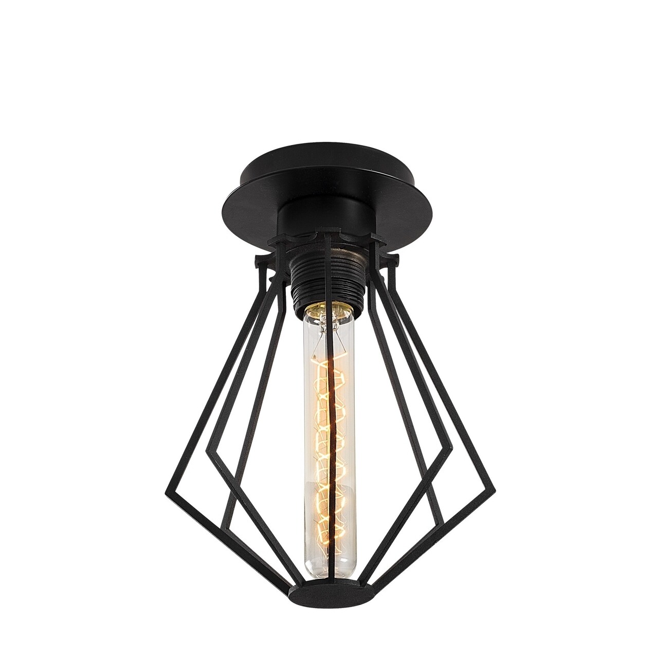 Oylat N-1039 Mennyezeti lámpa, Noor, 18 x 25 cm, 1 x E27, 100W, fekete