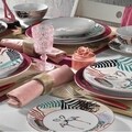Kutahya Porselen 24 darabos Étkészlet, ZG24Y247010031, porcelán