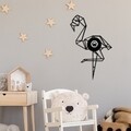 Shadow Fali lámpa, 593 - A, E27, 100 W, fém/MDF, fekete