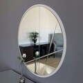 Oglinda decorativa A704, Neostill, 60 cm, argintiu