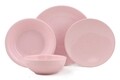 Kutahya Porselen 24 darabos Étkészlet, HR24Y2148805, porcelán, rózsaszín