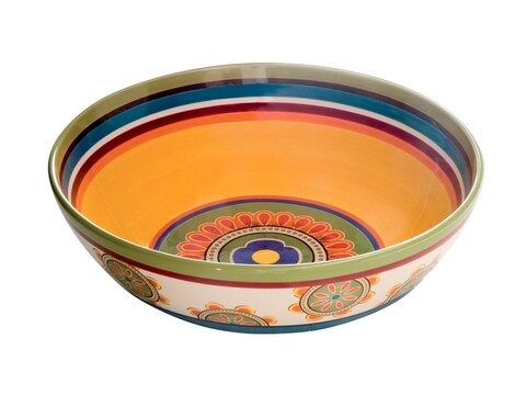 Ironstone Salátás Mély tál, Brandani, Ø28x9 cm, kerámia