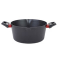 Luigi Ferrero Rosso FR-2411 Lábas fedővel, Ø24 cm, 4,1 L, préselt alumínium / tapadásmentes bevonat