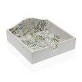 Lime Szalvétatartó, Versa, 18 x 18 x 7 cm, MDF,