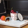 Tál fedővel ebédre, Villeroy & Boch, To Go Rose Dish S, vízzáró, 80 ml, prémium porcelán / szilikon