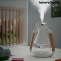 Umidificator cu difuzor de aroma si incarcator wireless 3-in-1 Misvolt InnovaGood