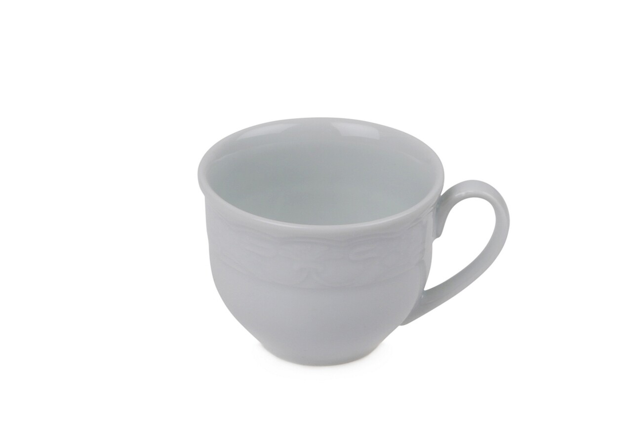 6 Db Csésze + 6 Tányér Készlet, Kutahya Porselen, LL12KT00, 50 Ml, Porcelán, Fehér