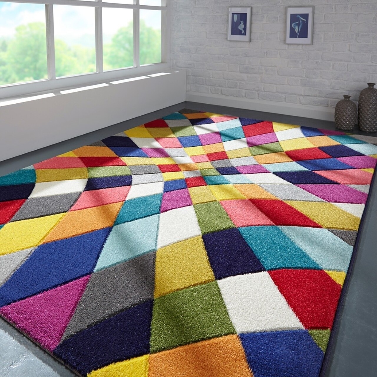 Flair Rugs Spectrum Rhumba szőnyeg, Flair szőnyegek, 120 x 170 cm, 100% polipropilén, többszínű