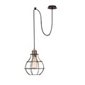 Tellini MR - 1002 Csillár, Opviq, 65 x 25 x 110 cm, 1 x E27, 100W, fekete