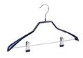 Univerzális fogas forgatható horoggal, Wenko Shape, 42 cm, fém / műanyag, kék