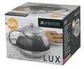 Lux infúziós teáskanna, 800 ml, edzett üveg