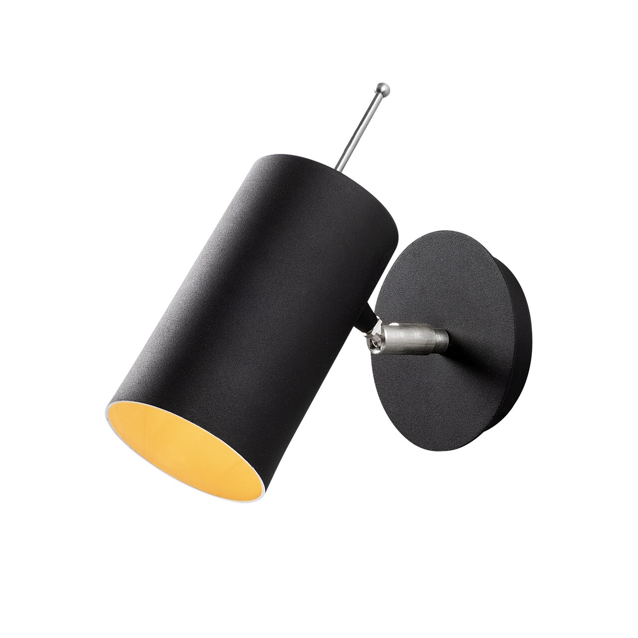 Opviq Kem Fali lámpa, E27, 100 W, 22x23 cm, fekete