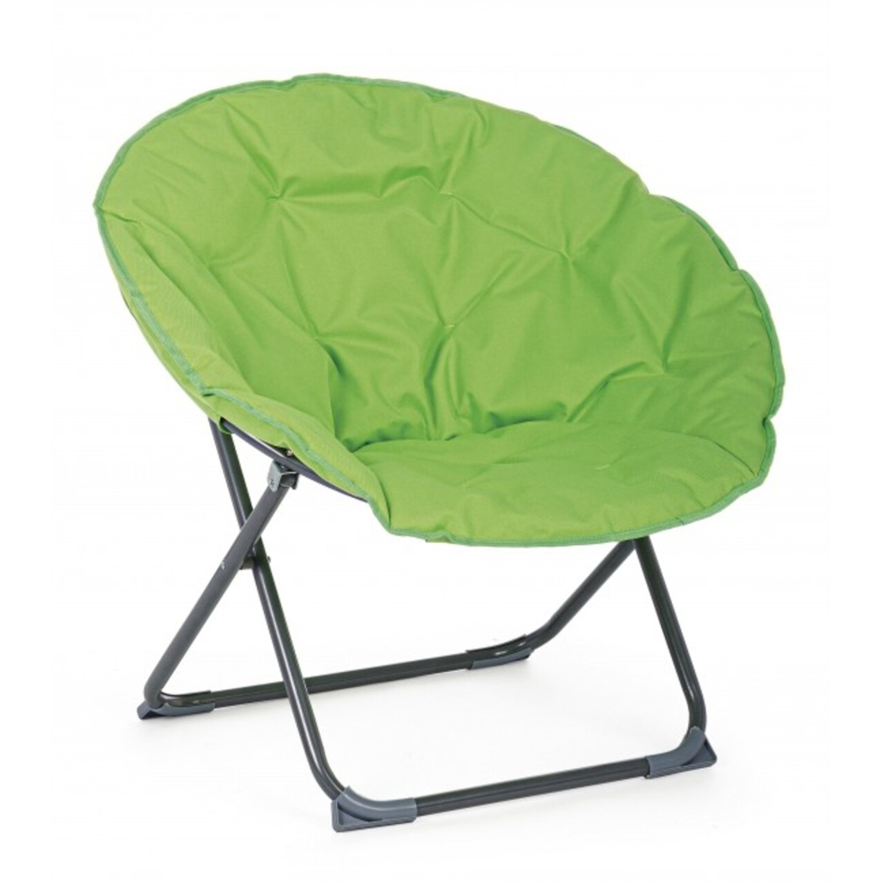 Luna Kerti szék, Bizzotto, összecsukható, 65x75x80 cm, acél/poliészter, lime