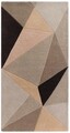 Bedora keret szőnyeg, 160x230 cm, 100% gyapjú, sokszínű, kézzel készített