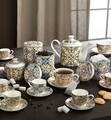 2 db-os csésze készlet teáslappal, Medicea, Brandani, 200 ml, porcelán