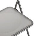 Tivoli szék, Versa, 46x46x79,5 cm, fém / polipropilén, szürke