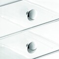IDesign kozmetikai rendszerező, 3 rekeszes, 16,5x16,5x16,5 cm