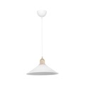Antik Beyaz Csillár, MDL.4157, Squid Lighting, 30x62 cm, 60W, antik/fehér