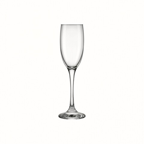 6 pohár készlet Nadir Barone lábbal, pezsgővel, 190 ml
