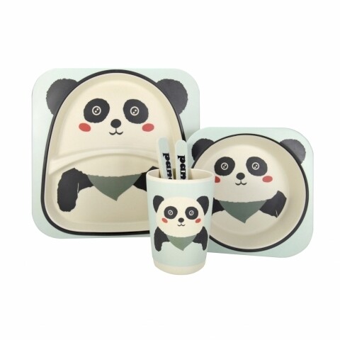 Panda gyermek asztalkészlet