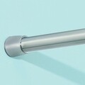 Teleszkópos rúd Form L zuhanyfüggönyhöz, iDesign, 127-221 cm, rozsdamentes acél