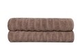 2 db fürdőlepedő készlet 406, Beverly Hills Polo Club, 70x140 cm, pamut, nerc