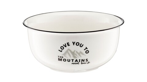 Mountains Mélytál, Ambition, 14.5 cm, 540 ml, porcelán