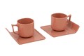 Kutahya Porselen Kávés készlet, DS04KT0002, 4 darabos, porcelán