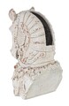 Horse Head Kültéri virágcserép/váza, Bizzotto, 35 x 25 x 47 cm, magnézium
