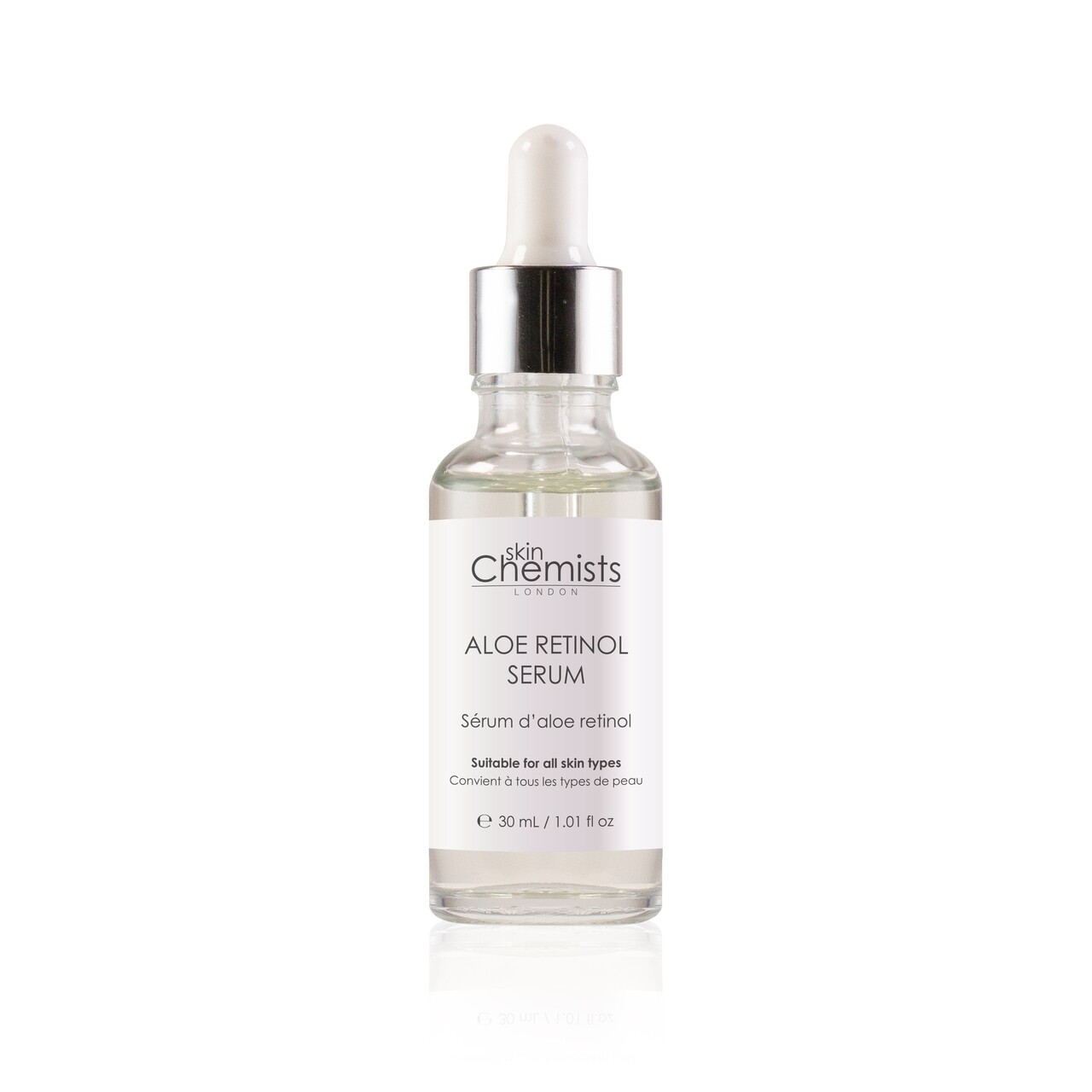 Retinol arcszérum, SkinChemists, Aloe Retinol szérum, 30 ml