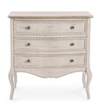 Comoda Clarisse, Bizzotto, 80 x 40 x 80 cm, lemn de paulownia/MDF