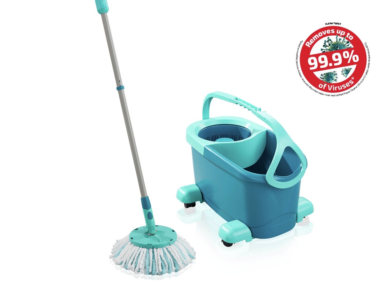 LEIFHEIT CLEAN TWIST DISC MOP MOBILE (EVO) SZETT, 52102