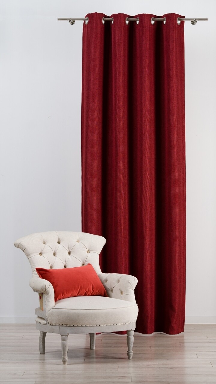 Borvörös függöny 140x245 cm Butler – Mendola Fabrics