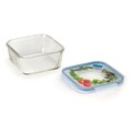 Snips Ételtároló fedővel, Lock, 0,8 L, üveg