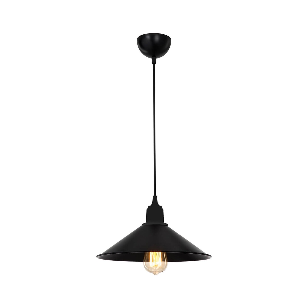 Siyah csillár, MDL.4158, Squid Lighting, 30x62 cm, 60W, fekete