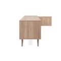 TV -állvány, Finori, Bali 56A, 150 x 52 x 40 cm, PAL / MDF, sonoma tölgy