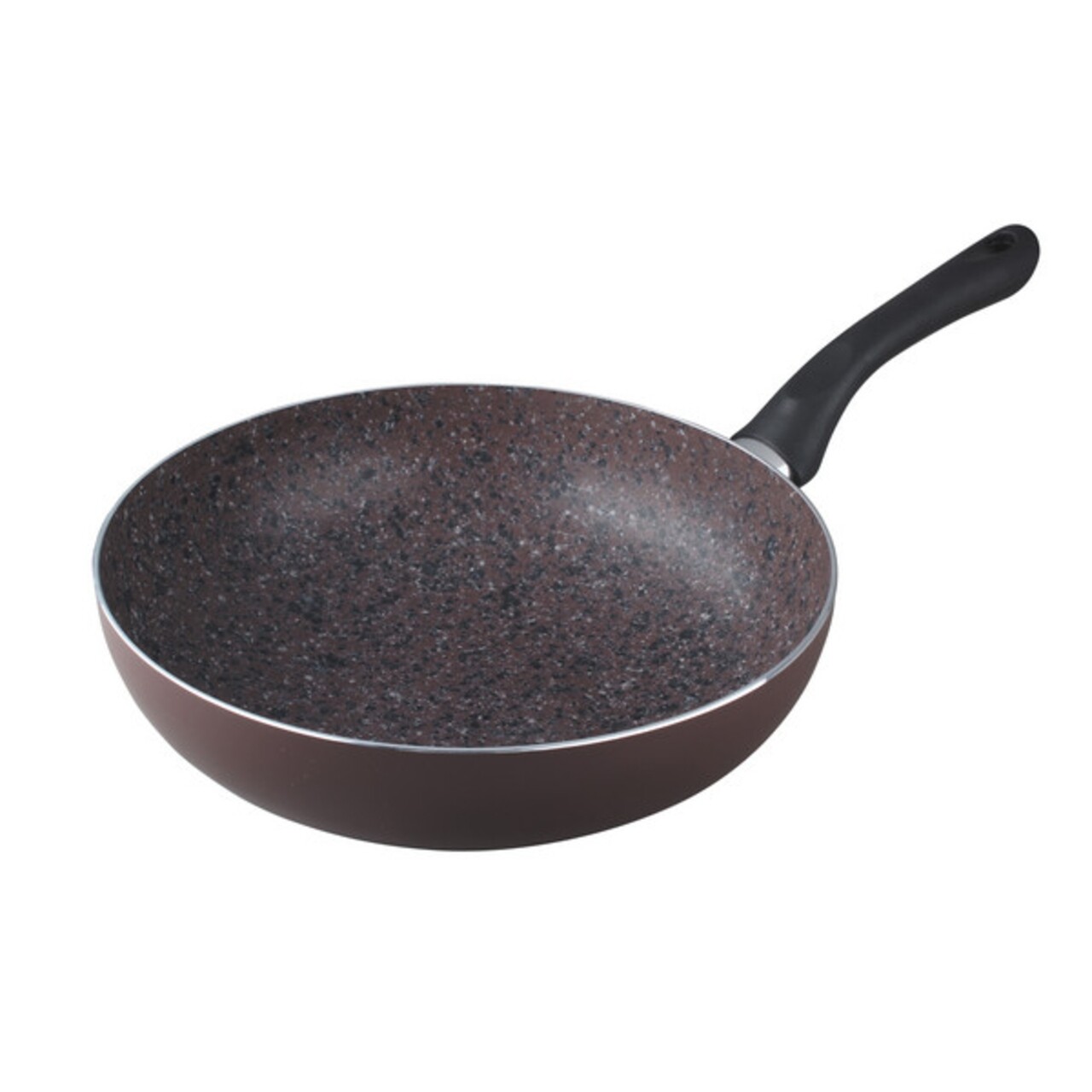 Muhler wok serpenyő, MR-3081BG, alumínium / gránit burkolat, 30 x 8 cm