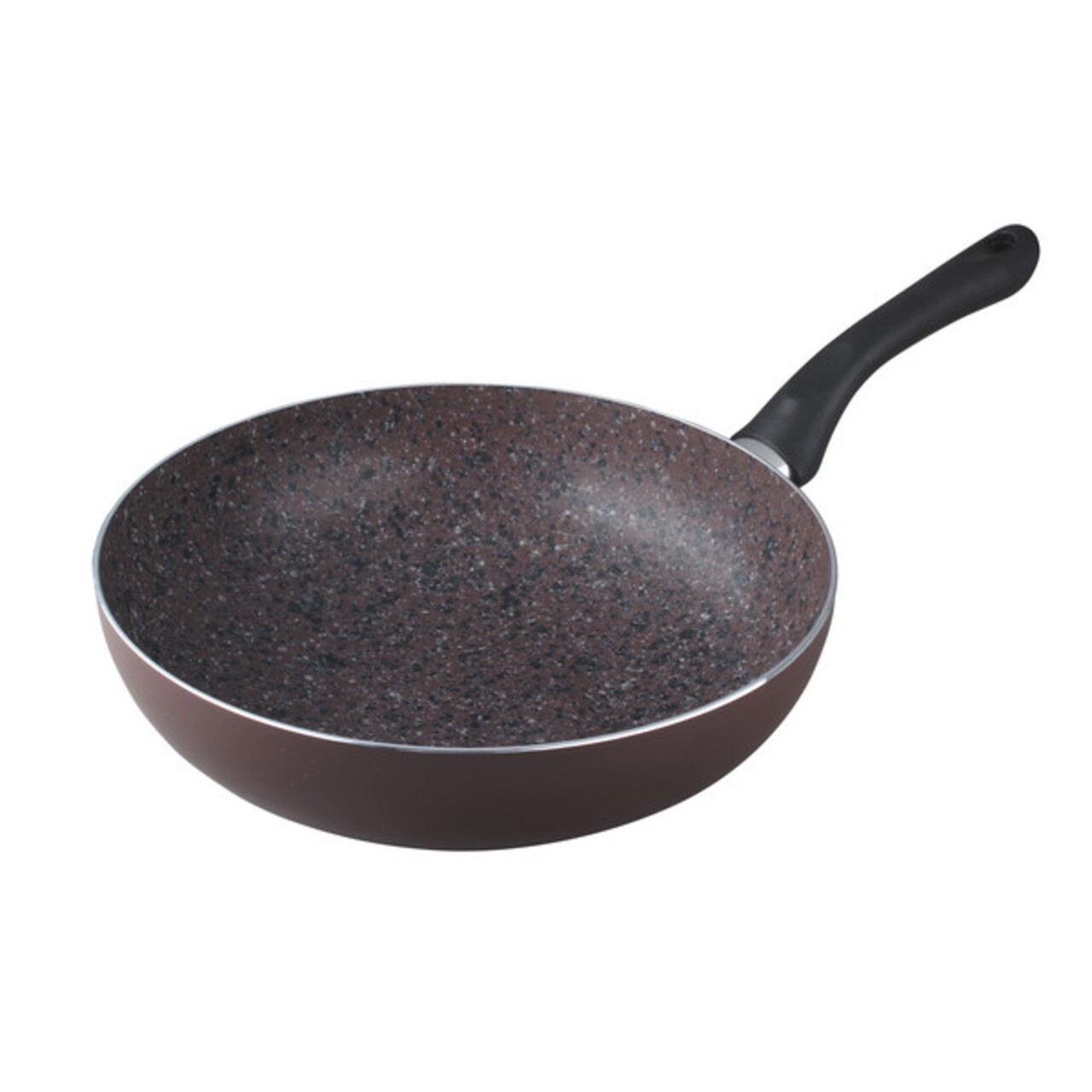 Muhler Wok Serpenyő, MR-3081BG, Alumínium / Gránit Burkolat, 30 X 8 Cm