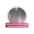 Főzőkészlet Troya, Heinner, 8 részes, rozsdamentes acél, ezüst