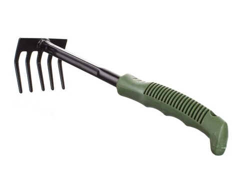 Mini gereblye, Rake, Glass-Plus, 28 cm, fém / műanyag